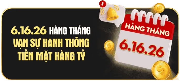 Thưởng nạp tiền hàng ngày bắn cá